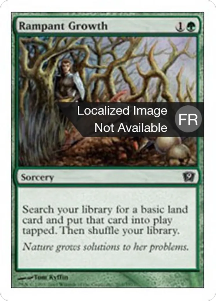 Croissance luxuriante — Ninth Edition — Magic: The Gathering