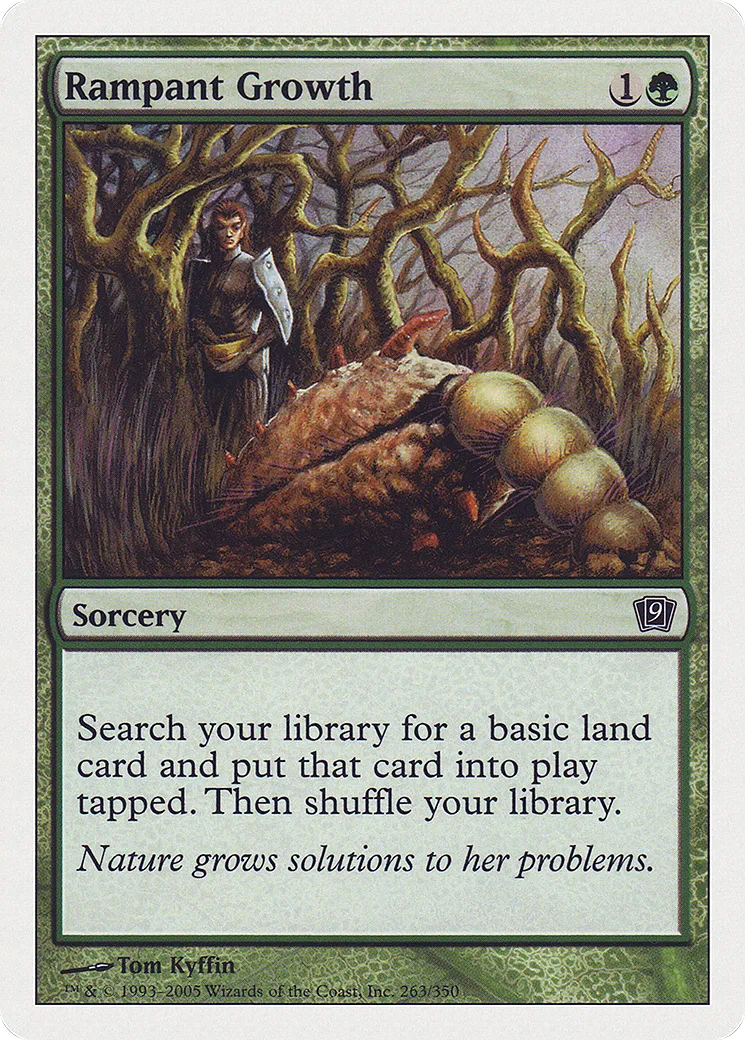 Rampant Growth — Ninth Edition — Magic: The Gathering