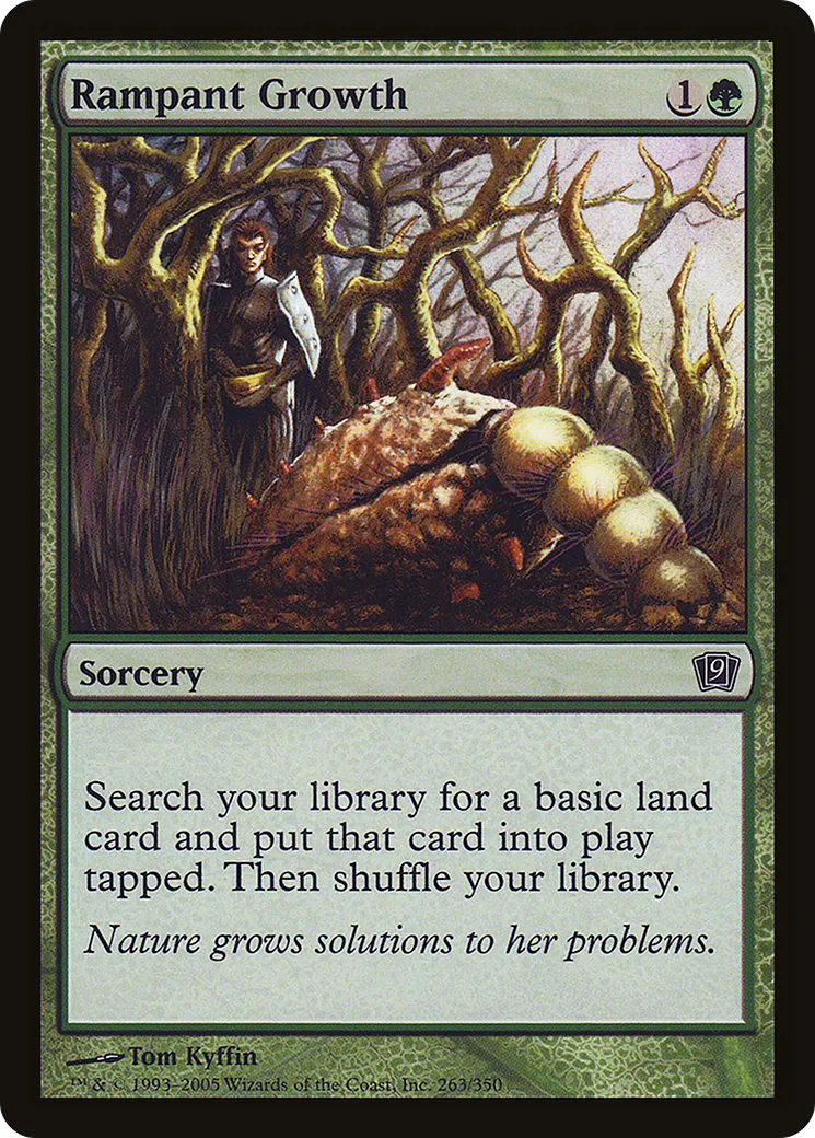 Rampant Growth — Ninth Edition — Magic: The Gathering