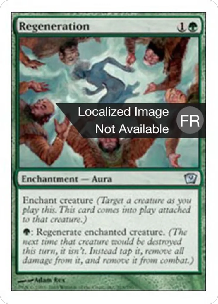 Régénération — Ninth Edition — Magic: The Gathering