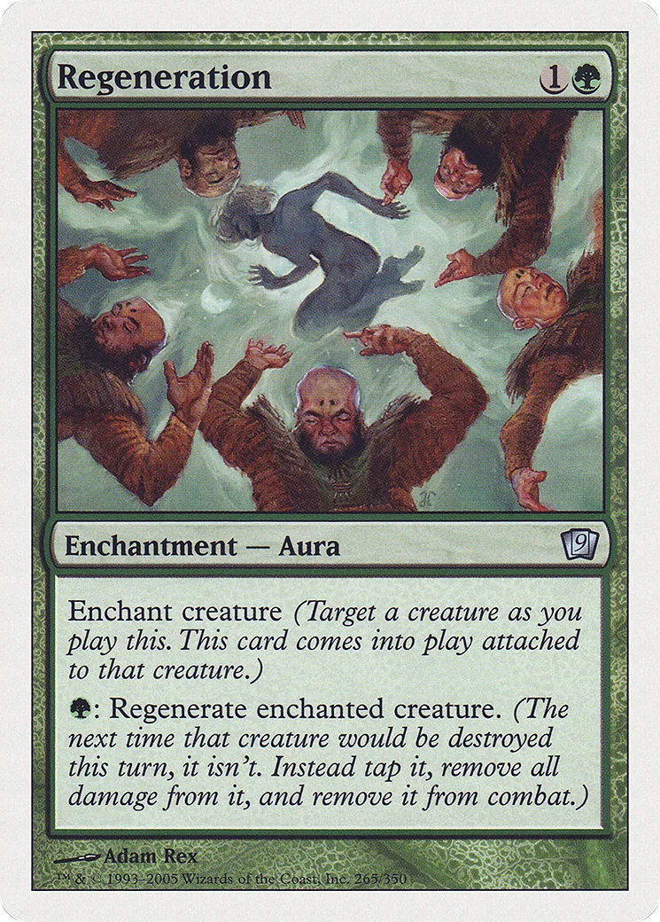 Régénération — Ninth Edition — Magic: The Gathering