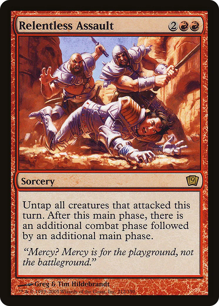 Relentless Assault — Ninth Edition — Magic: The Gathering