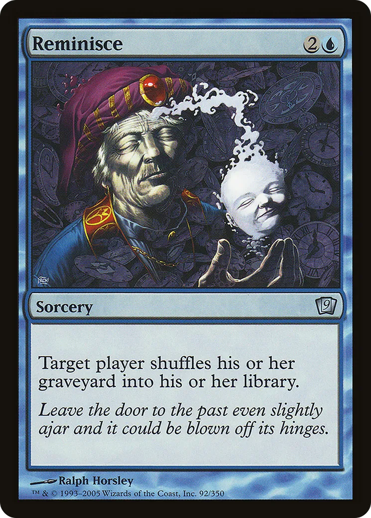 Reminisce — Ninth Edition — Magic: The Gathering