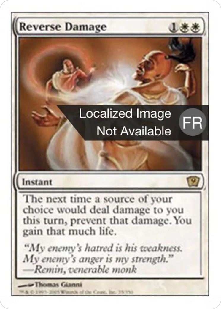 Inversion des dégâts — Ninth Edition — Magic: The Gathering