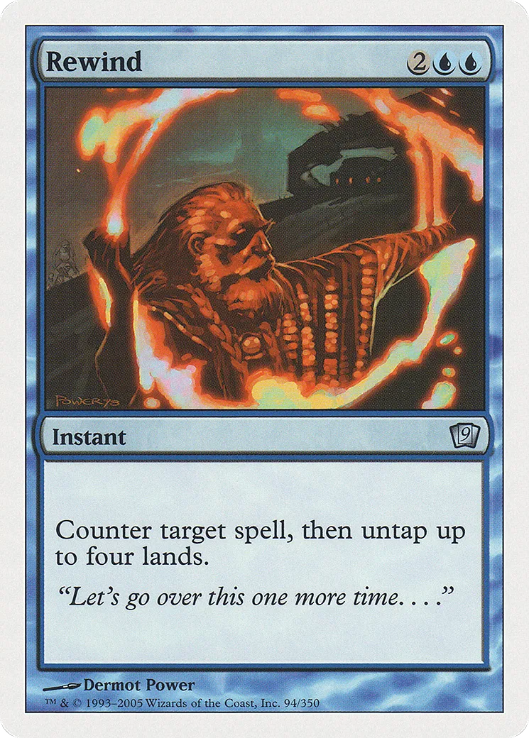 Rewind — Ninth Edition — Magic: The Gathering