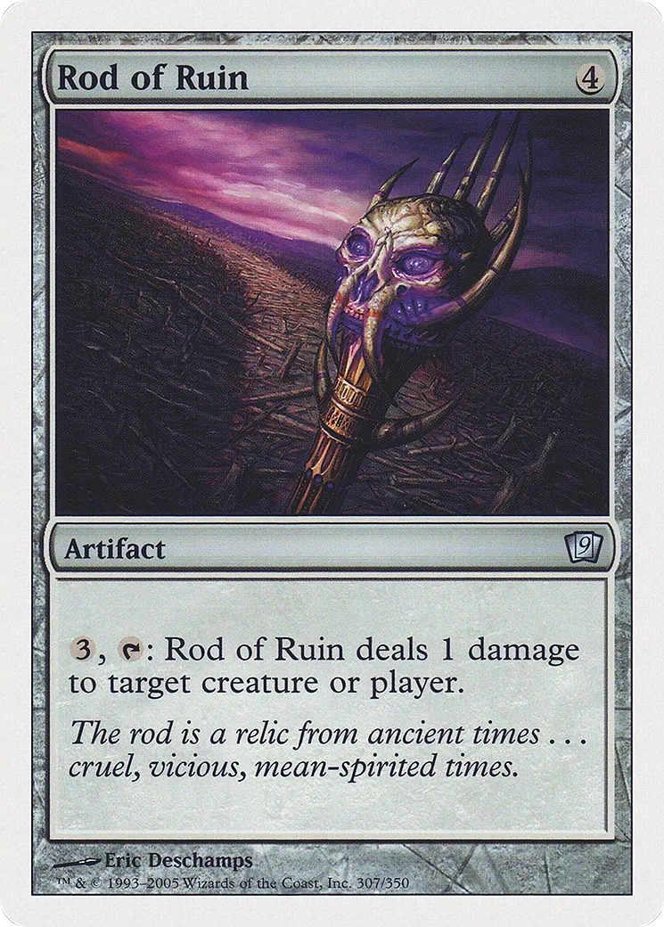 Rod of Ruin — Ninth Edition — Magic: The Gathering