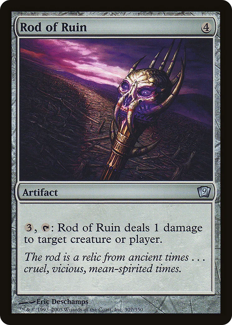 Rod of Ruin — Ninth Edition — Magic: The Gathering