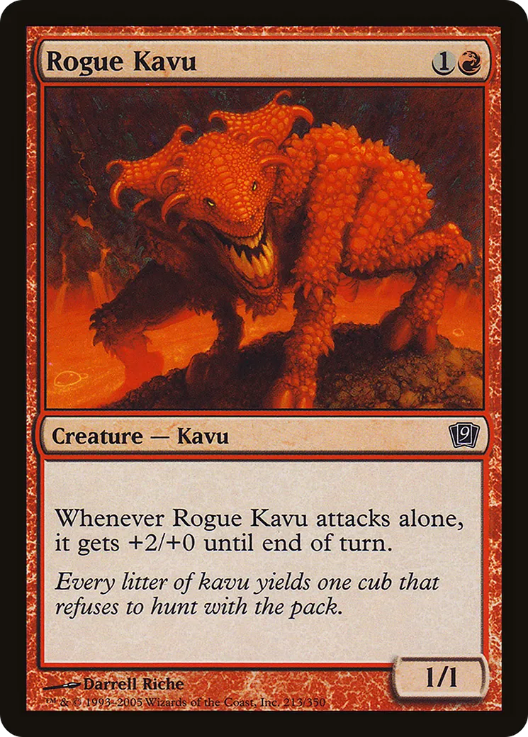 Rogue Kavu — Ninth Edition — Magic: The Gathering