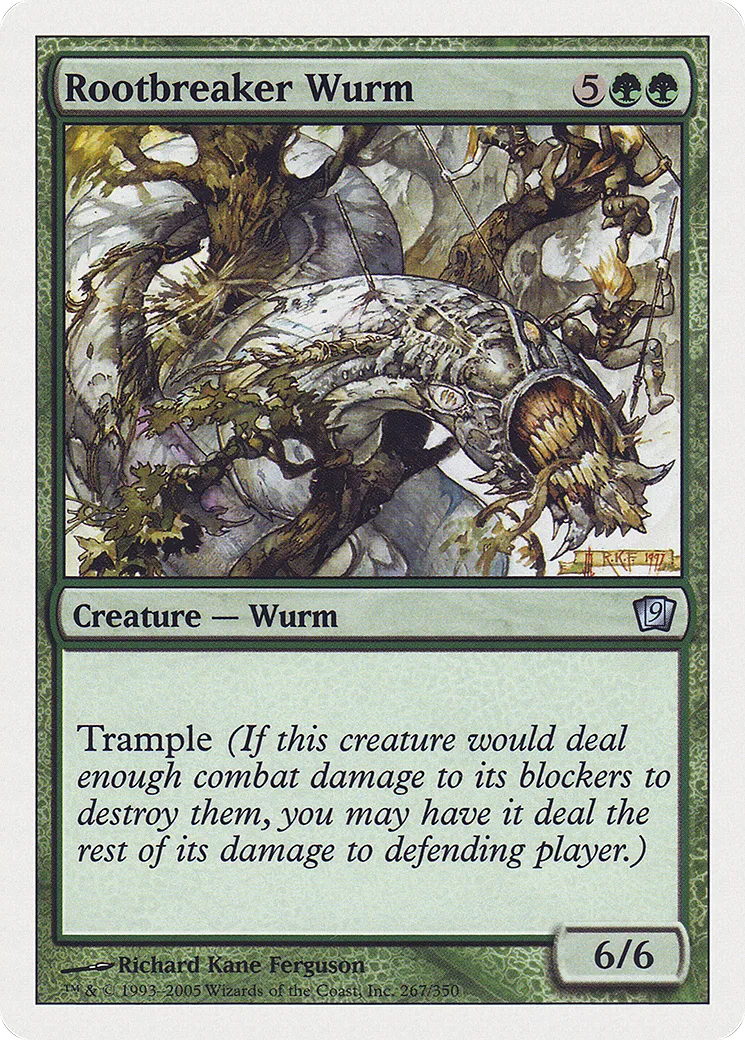 Guivre brise-racines — Ninth Edition — Magic: The Gathering