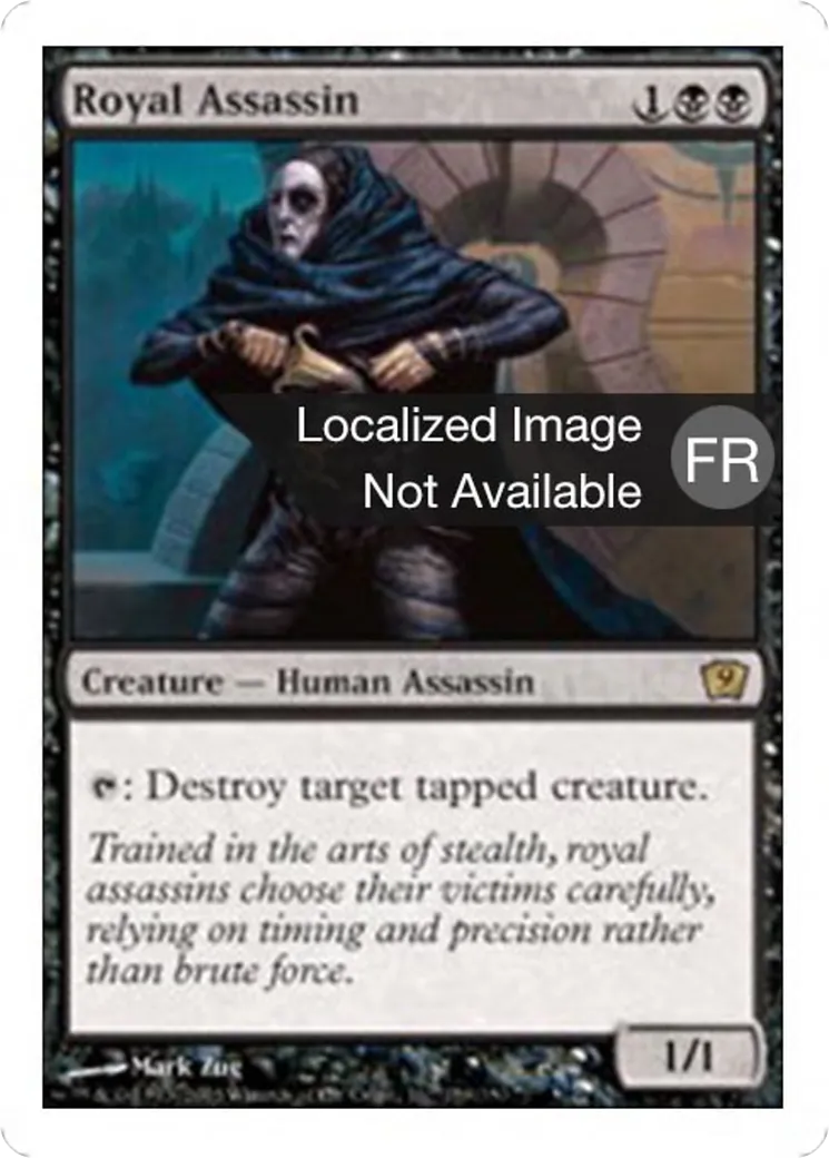 Assassin royal — Ninth Edition — Magic: The Gathering