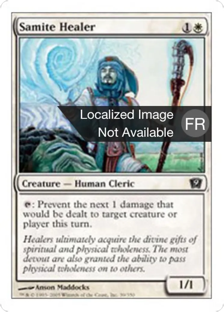 Guérisseur sanctif — Ninth Edition — Magic: The Gathering