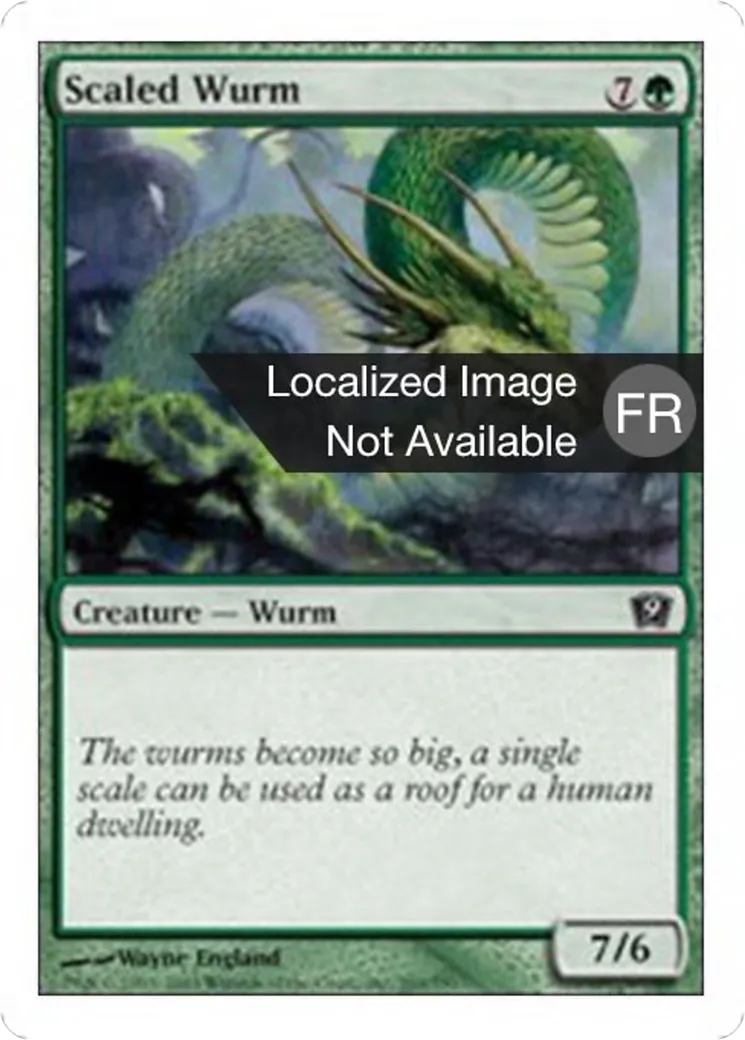Guivre écailleuse — Ninth Edition — Magic: The Gathering