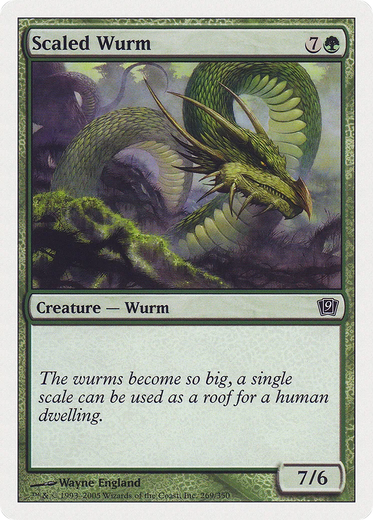 Guivre écailleuse — Ninth Edition — Magic: The Gathering