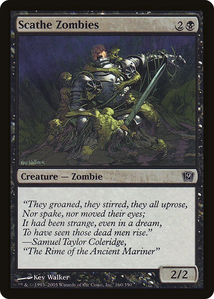 Scathe Zombies — Ninth Edition — Magic: The Gathering