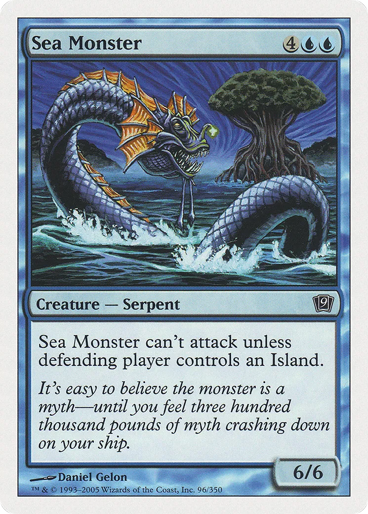 Monstre marin — Ninth Edition — Magic: The Gathering