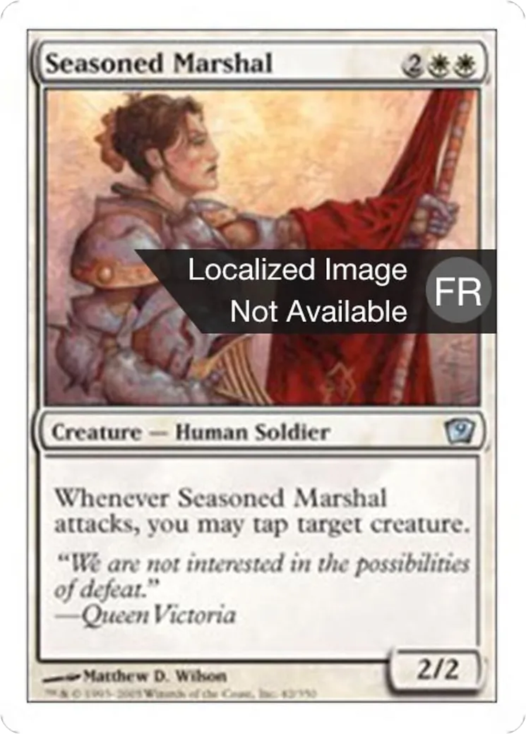 Maréchale aguerrie — Ninth Edition — Magic: The Gathering