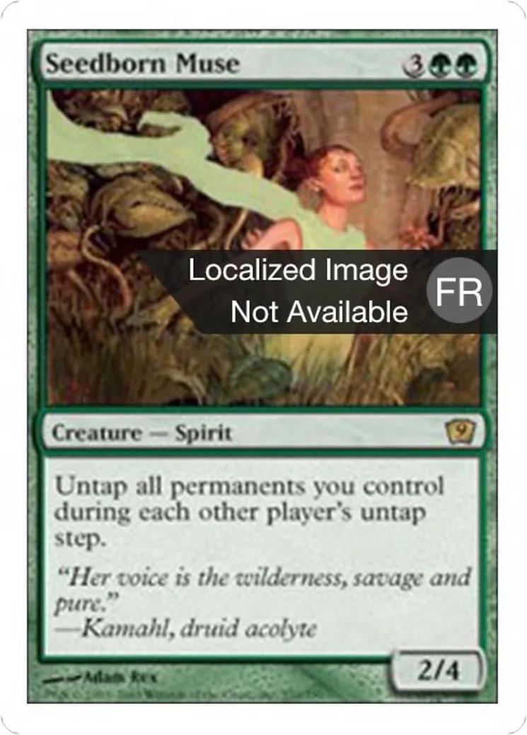 Muse née des graines — Ninth Edition — Magic: The Gathering