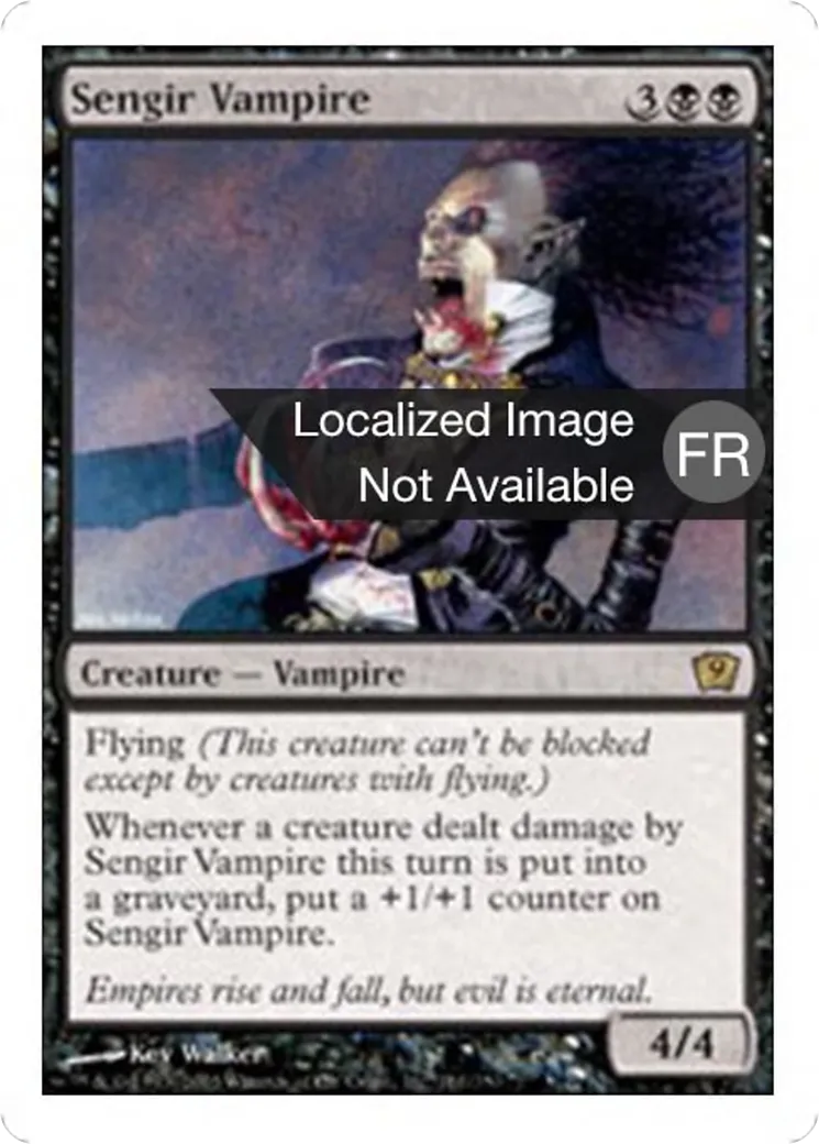 Vampire sengien — Ninth Edition — Magic: The Gathering
