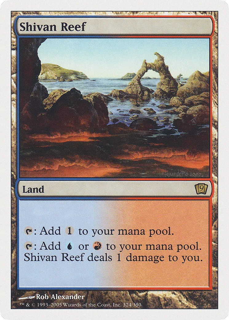 Brisants shivâns — Ninth Edition — Magic: The Gathering