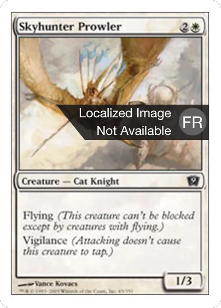 Rôdeuse chasseciel — Ninth Edition — Magic: The Gathering