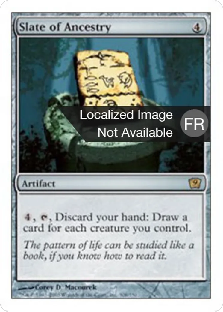 Ardoise de l'Ascendance — Ninth Edition — Magic: The Gathering