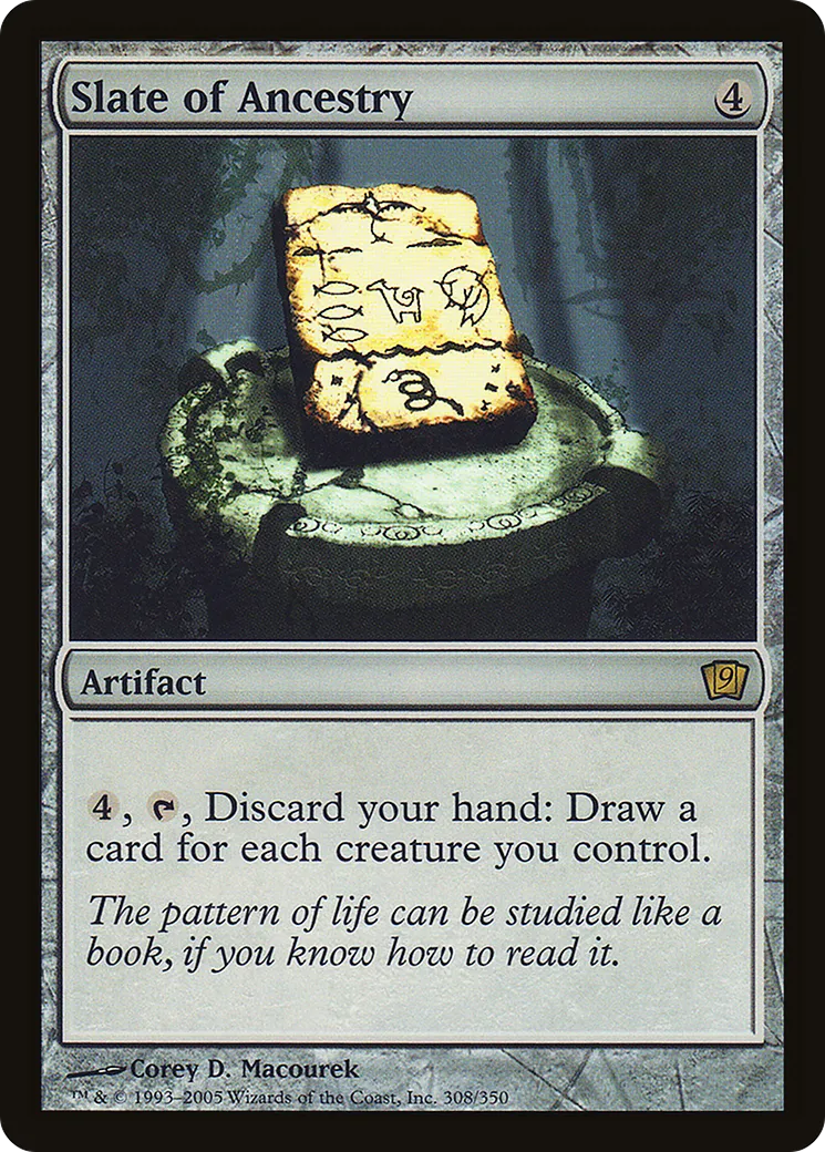 Ardoise de l'Ascendance — Ninth Edition — Magic: The Gathering