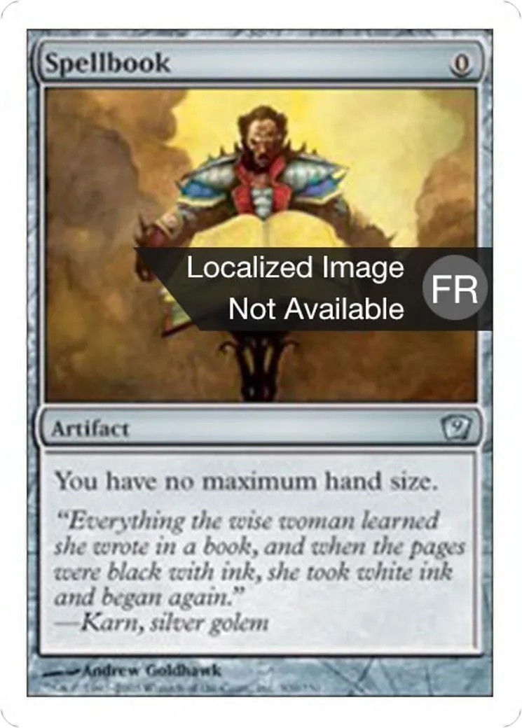 Livre de sorts — Ninth Edition — Magic: The Gathering