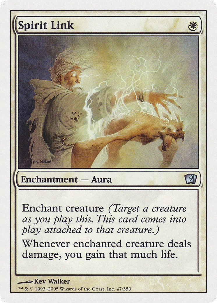 Spirit Link — Ninth Edition — Magic: The Gathering