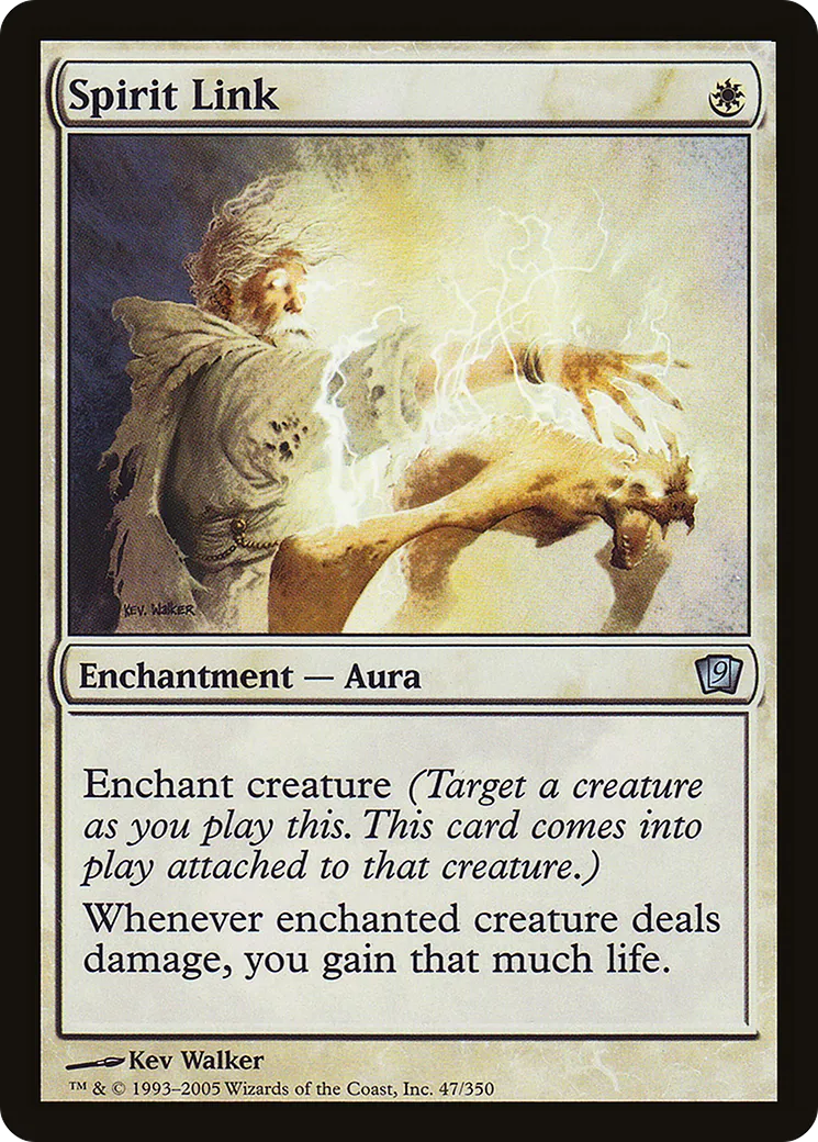 Spirit Link — Ninth Edition — Magic: The Gathering