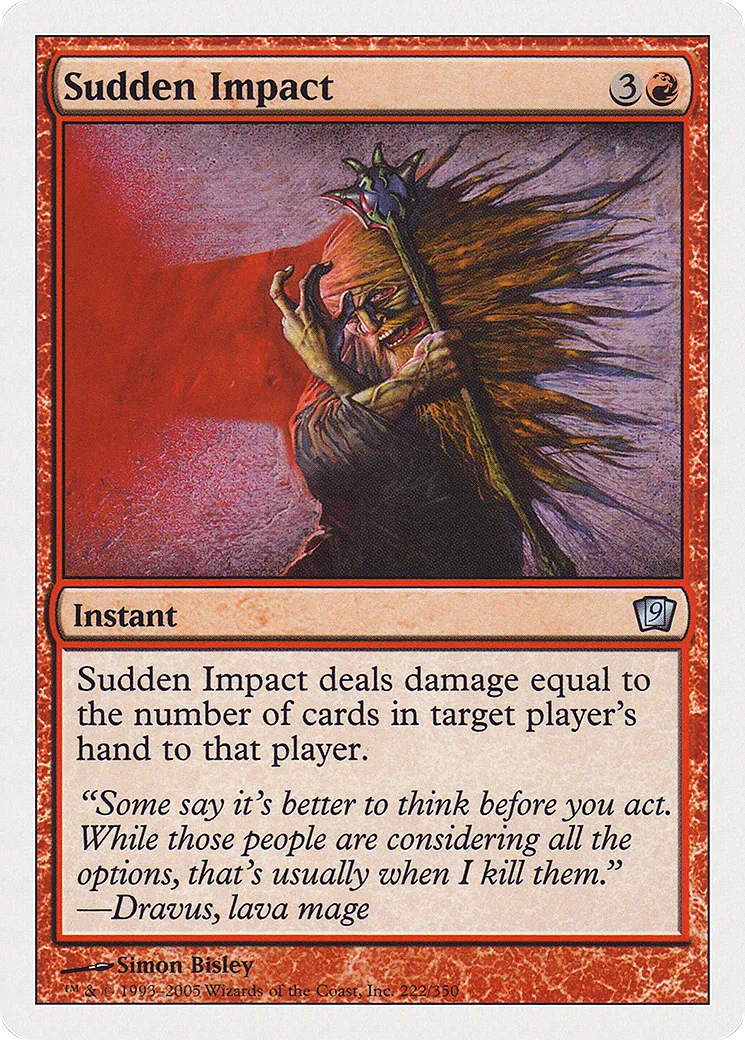 Sudden Impact — Ninth Edition — Magic: The Gathering