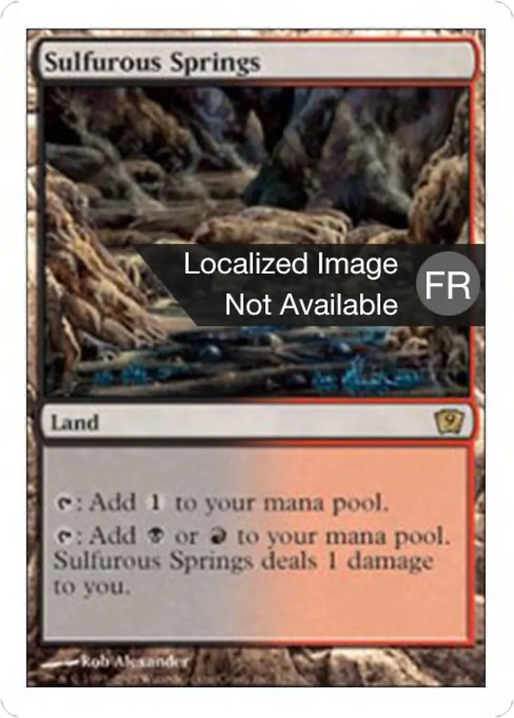 Sources sulfureuses — Ninth Edition — Magic: The Gathering