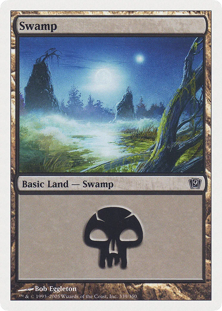 Swamp — Ninth Edition — Magic: The Gathering