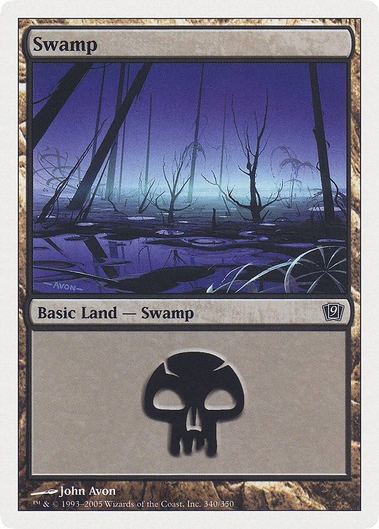 Swamp — Ninth Edition — Magic: The Gathering