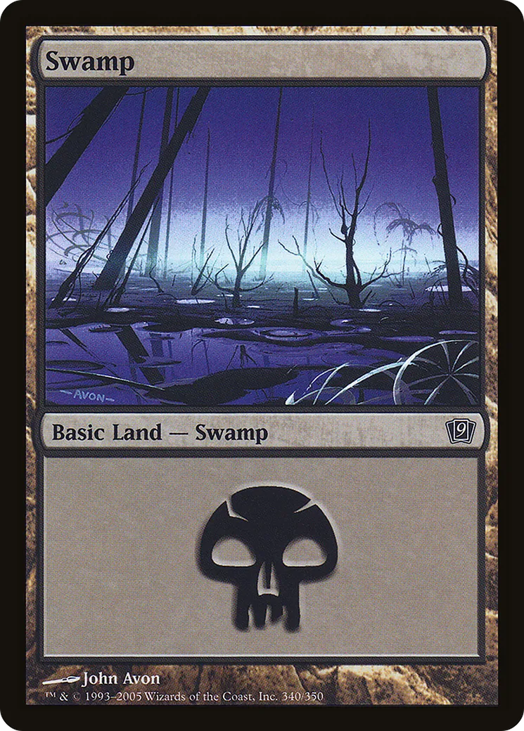 Swamp — Ninth Edition — Magic: The Gathering
