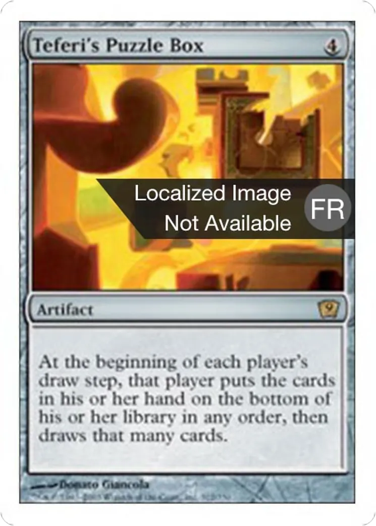 Boîte à mystère de Téfeiri from Ninth Edition - Magic: The Gathering