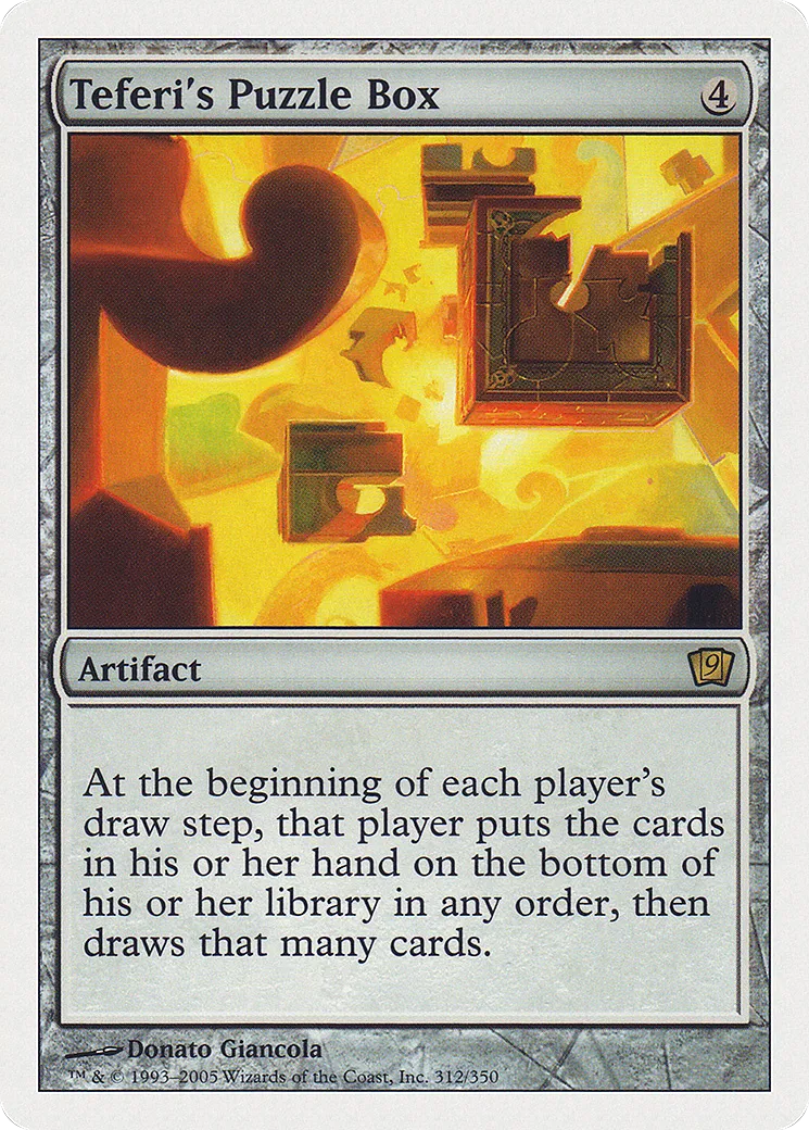 Teferi's Puzzle Box — Ninth Edition — Magic: The Gathering