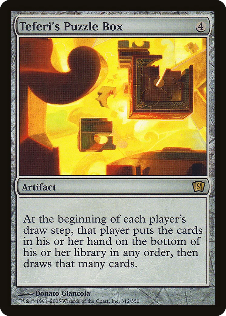 Teferi's Puzzle Box — Ninth Edition — Magic: The Gathering