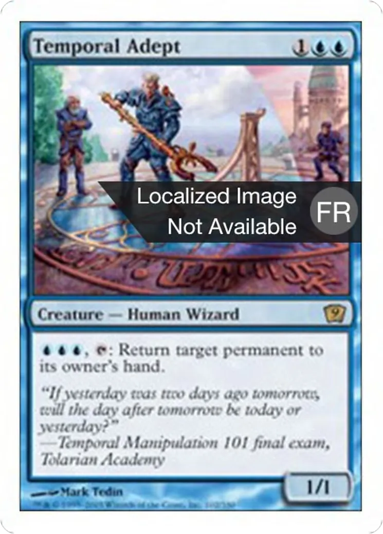 Expert en temporalité — Ninth Edition — Magic: The Gathering