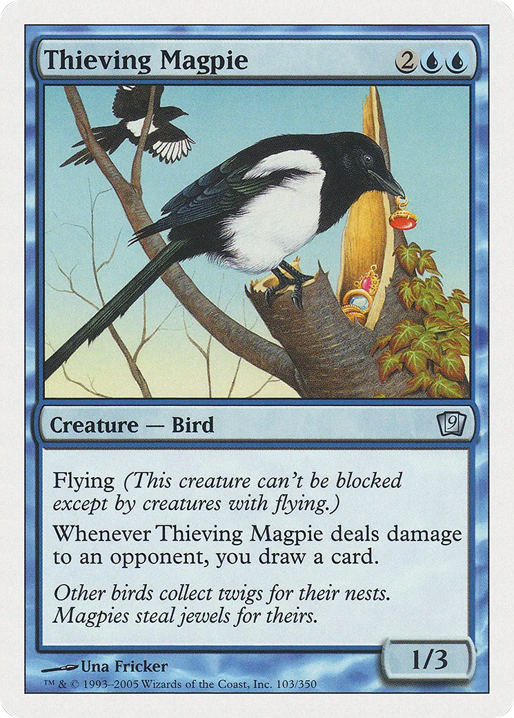 Thieving Magpie — Ninth Edition — Magic: The Gathering