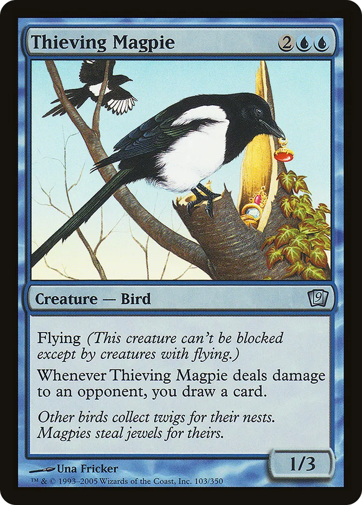 Thieving Magpie — Ninth Edition — Magic: The Gathering