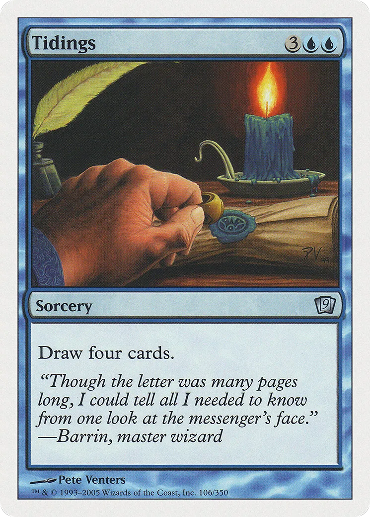 Tidings — Ninth Edition — Magic: The Gathering