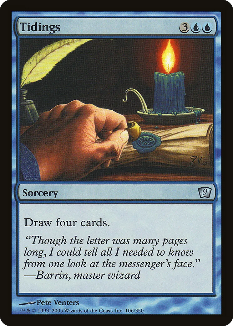 Tidings — Ninth Edition — Magic: The Gathering