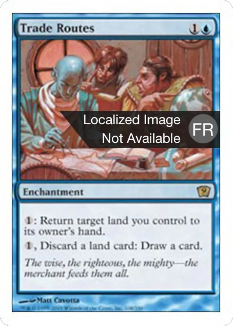 Routes marchandes — Ninth Edition — Magic: The Gathering