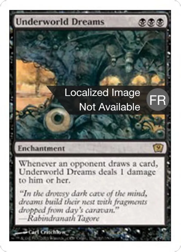 Rêves du monde souterrain — Ninth Edition — Magic: The Gathering