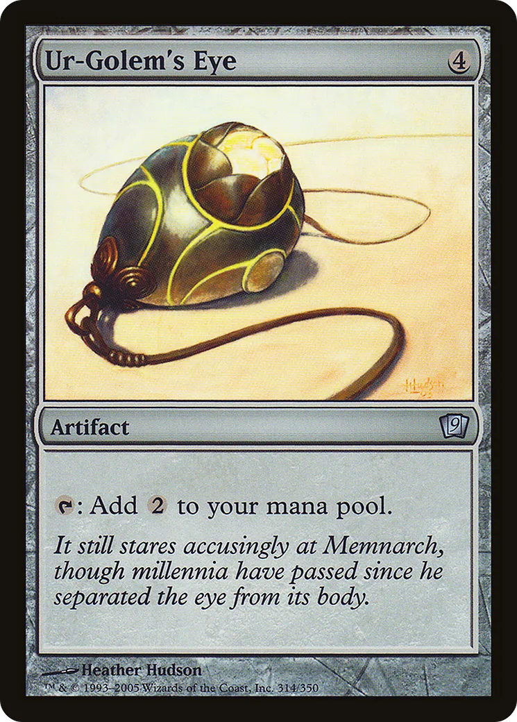 Ur-Golem's Eye — Ninth Edition — Magic: The Gathering