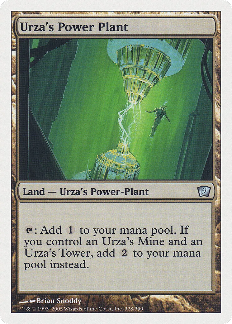 Urza's Power Plant — Ninth Edition — Magic: The Gathering