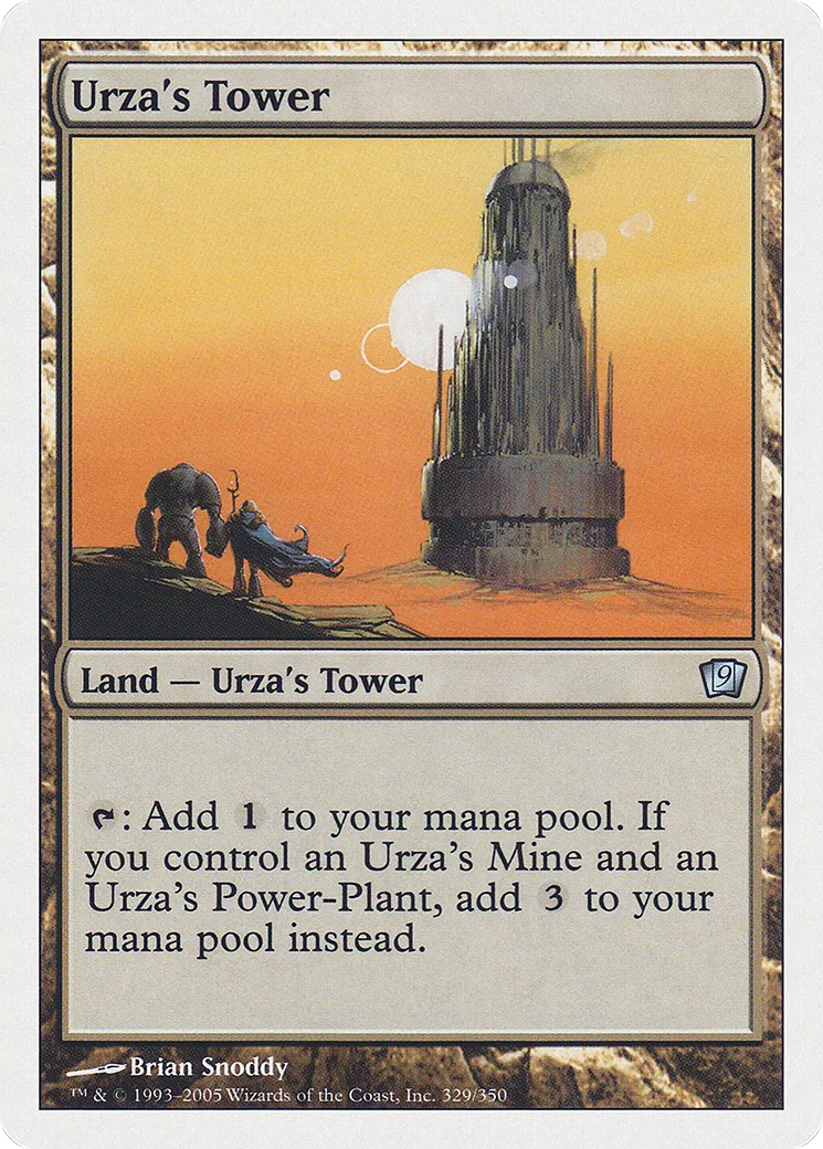 Urza's Tower — Ninth Edition — Magic: The Gathering