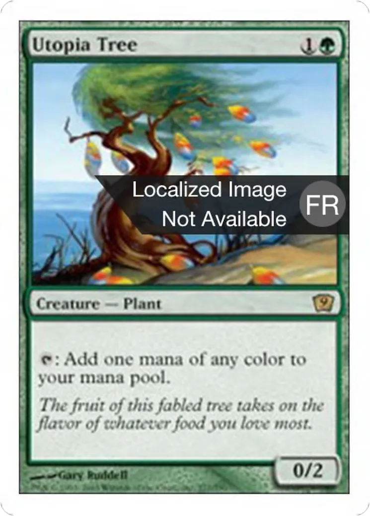 Arbre de l'Utopie — Ninth Edition — Magic: The Gathering