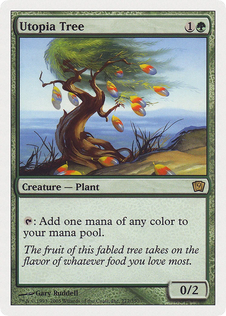 Utopia Tree — Ninth Edition — Magic: The Gathering