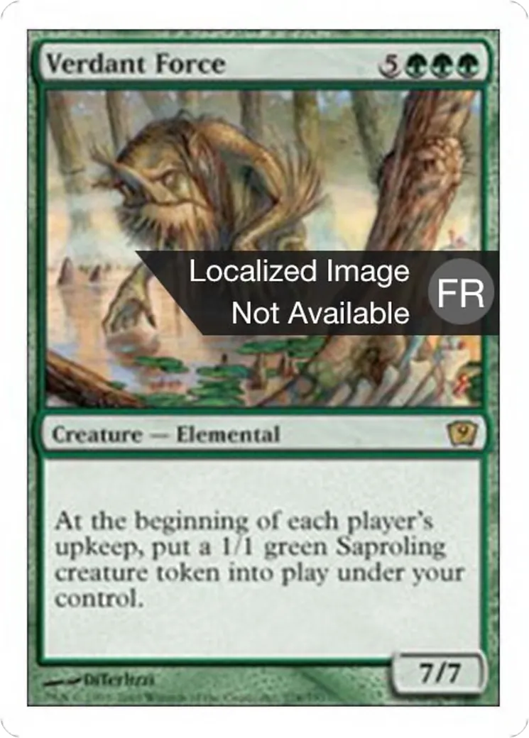 Force verdoyante — Ninth Edition — Magic: The Gathering